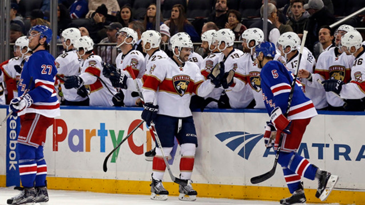Trochek, Barkov score in SO; Panthers beat Rangers 3-2